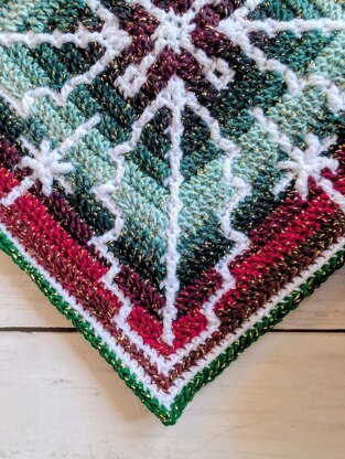 Soft Holly Mosaic Square