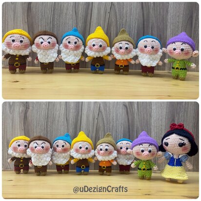 Little Dwarfs amigurumi