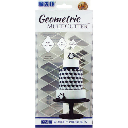 PME Geometric Multi Cutter - Diamond, Set of 3