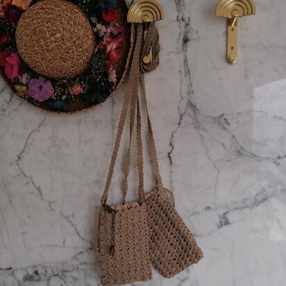 Hemp Twine Crossbody Bag