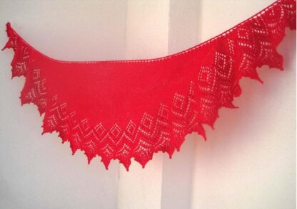 Luella Crescent Shawl