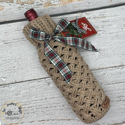 Nordic Wine Bottle Cozy