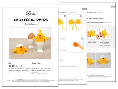 Chick egg warmers