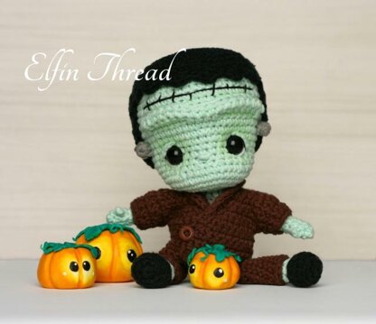 Frankenstein Chibi Doll Amigurumi