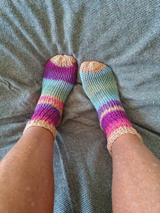 Socks with Heel Sentro or Addi 22
