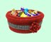 Christmas chocolate tub covers, Quality Street / Roses