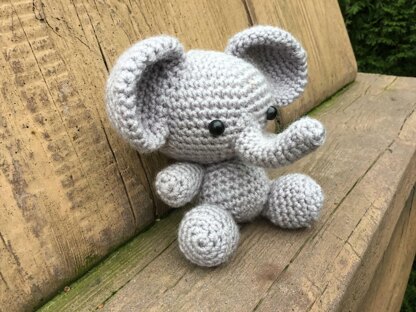 Amigurumi Litttle Elephant Crochet Toy