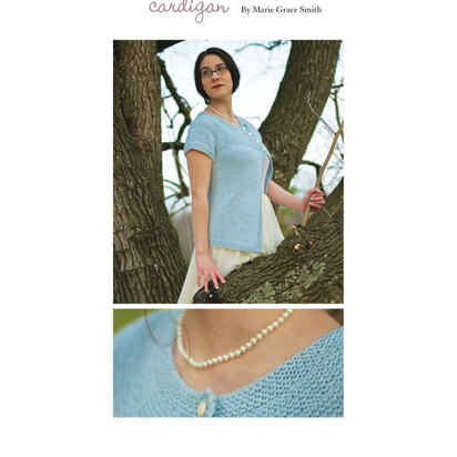 Wren Cardigan in Juniper Moon Sabine - Downloadable PDF