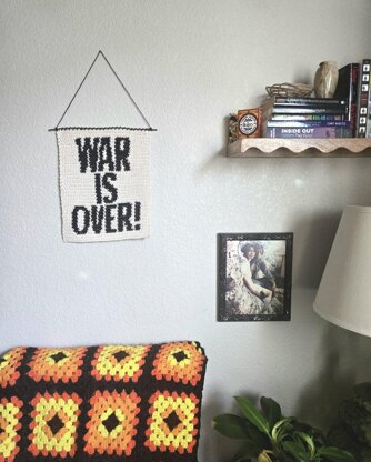 War is Over! John Lennon Tapestry