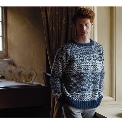 Maxfield Sweater in Rowan Felted Tweed DK - D211 - Downloadable PDF