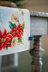 Vervaco Christmas Flowers Aida Table Runner Cross Stitch Kit - 32cm x 84cm