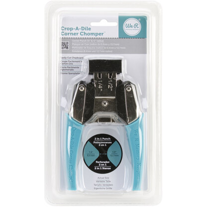 We R Memory Keepers Crop-A-Dile Corner Chomper Tool - Rounded, .25" & .5"