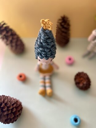 Diega the pine tree Crochet Pattern/Amigurumi