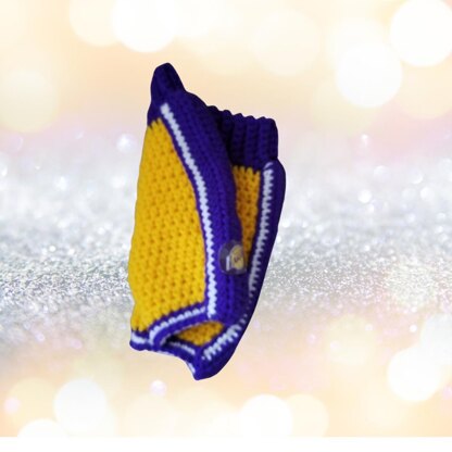 LA Lakers Basketball Outfit Crochet pattern by CraftyStitchaway