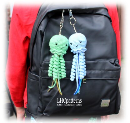Jellyfish Keychain / Charm Crochet Pattern