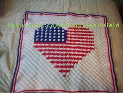 Patriotic Heart C2C