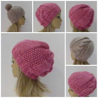 Arianna Beanie and Slouch