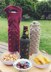 Three in one crochet wine/beer/drink holder