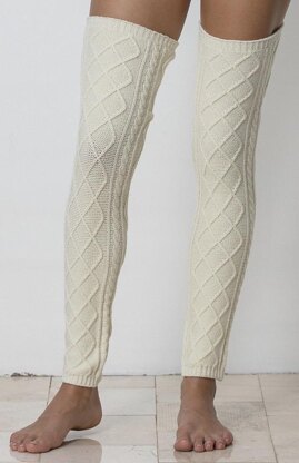 Vintage Cable Braid Leg Warmers