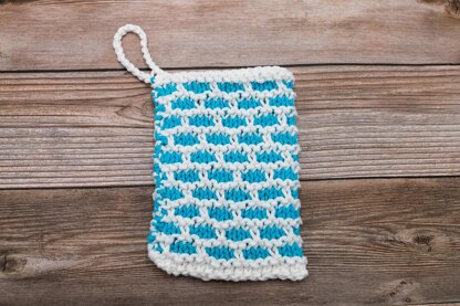 Woven Windows Soap Sack