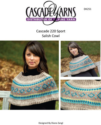 Salish Cowl in Cascade 220 Sport - DK251