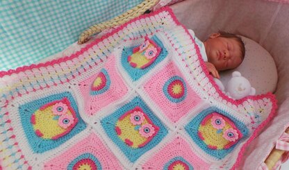 Kerrys Owl Blanket