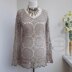 Crochet medallion gorgeous tunic