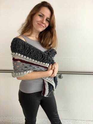 Crochet Wrap Pattern: A Little-Something-Different Scarf