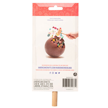 Kaboom Chocolaka Chocolate Pinatas Wood Mallet