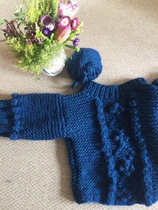 Chunky Cable & Bobble Jumper