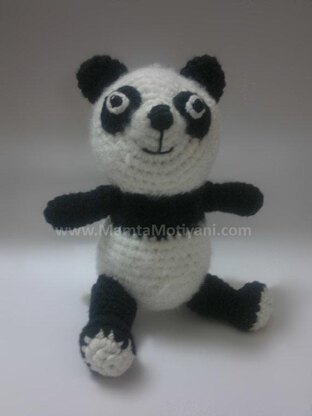 Crochet Papa Panda A Cute Amigurumi Teddy Bear