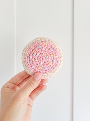 Frosted Sugar Cookie Crochet Pattern