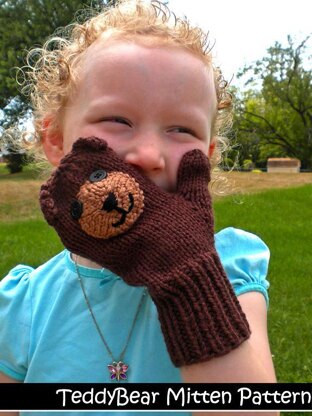 Teddy Bear Mittens