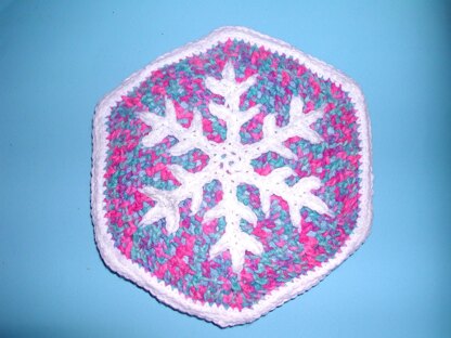 Snowflake Pillow #2 PATTERN C-148
