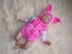 Piglet Baby Bonnet and Romper