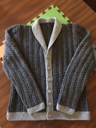 Father's Cable Cardigan