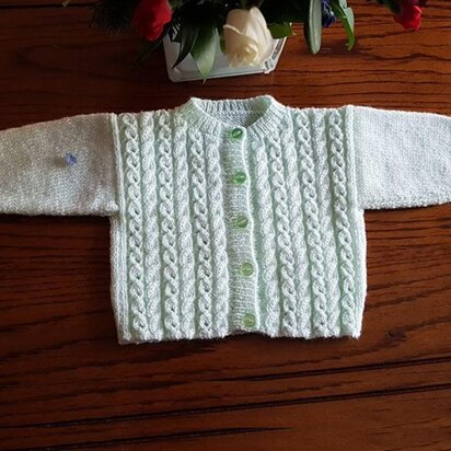 Sweet Clover Baby Cardigan