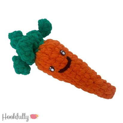 Carrot amigurumi toy