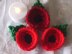 Little Poppy flower easy 15mins knit DK knitting pattern for Remembrance Sunday Armistice & Memorial day