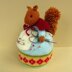 Pinny Fuzzytuft - squirrel pin cushion