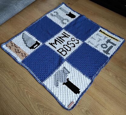 MINI BOSS C2C Blanket