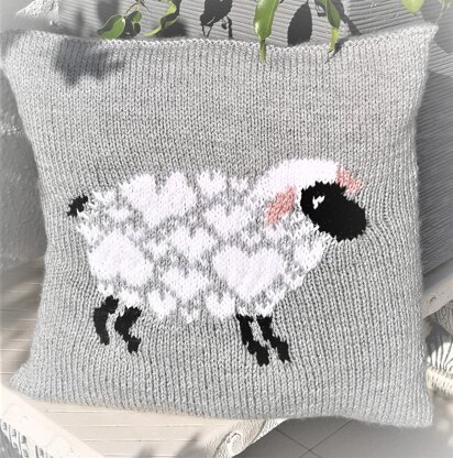 I Love Sheep Cushion