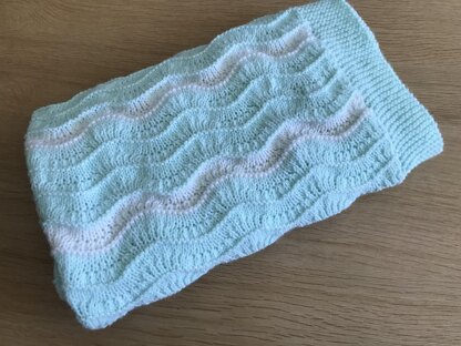 Waves Baby Blanket