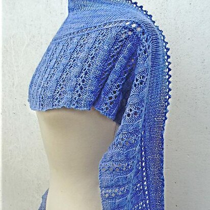 Lafant Wrap - knitting pattern