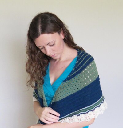 Biscayne Shawl