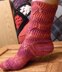 Rhombus Rib Socks