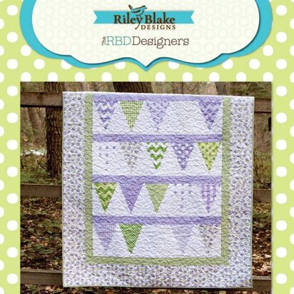 Riley Blake Pieced Banner Quilt - Downloadable PDF