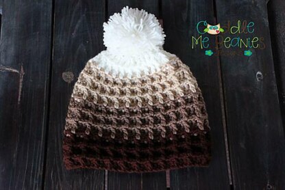 Ombre Waffle Beanie