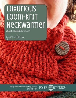 Luxurious Loom-Knit Neckwarmer