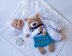 Bunting Blanket Bear toy